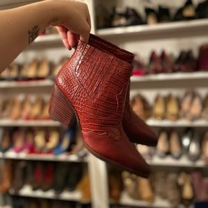 Sam Edelman Winona Red Boots